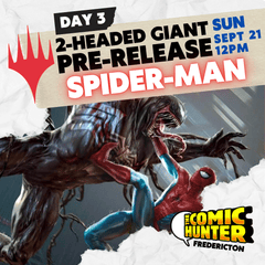 MTG: Spider-Man Two Headed Giant Pre-Release Fredericton - Sunday, Sept 21st @ 12:00pm